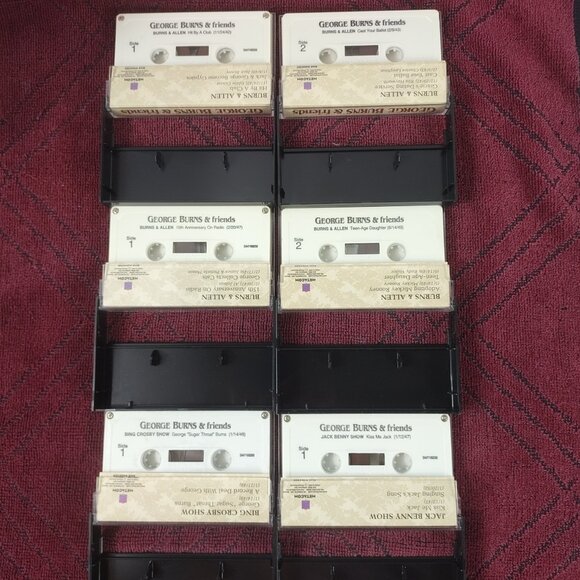 George Burns & Friends Celebrate 100 Years 6 Cassette Tape Set Used - Picture 7 of 7